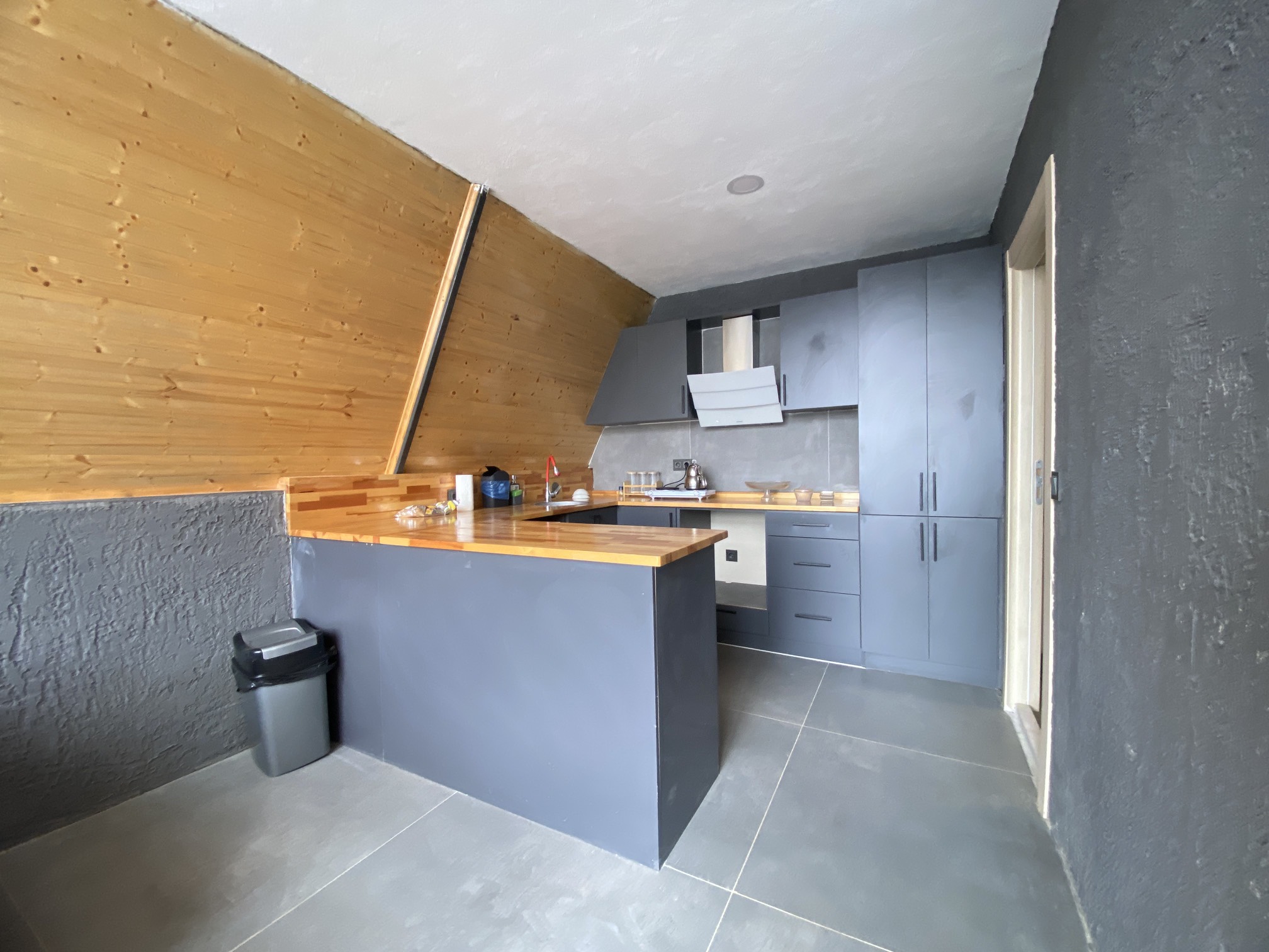 Samsun Atakum bungalov tam donanımlı mutfak